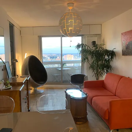 Apartment 2 Pieces Vue Sur - Place D'italie